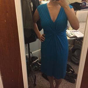 Calvin Klein twist front knit dress size 6